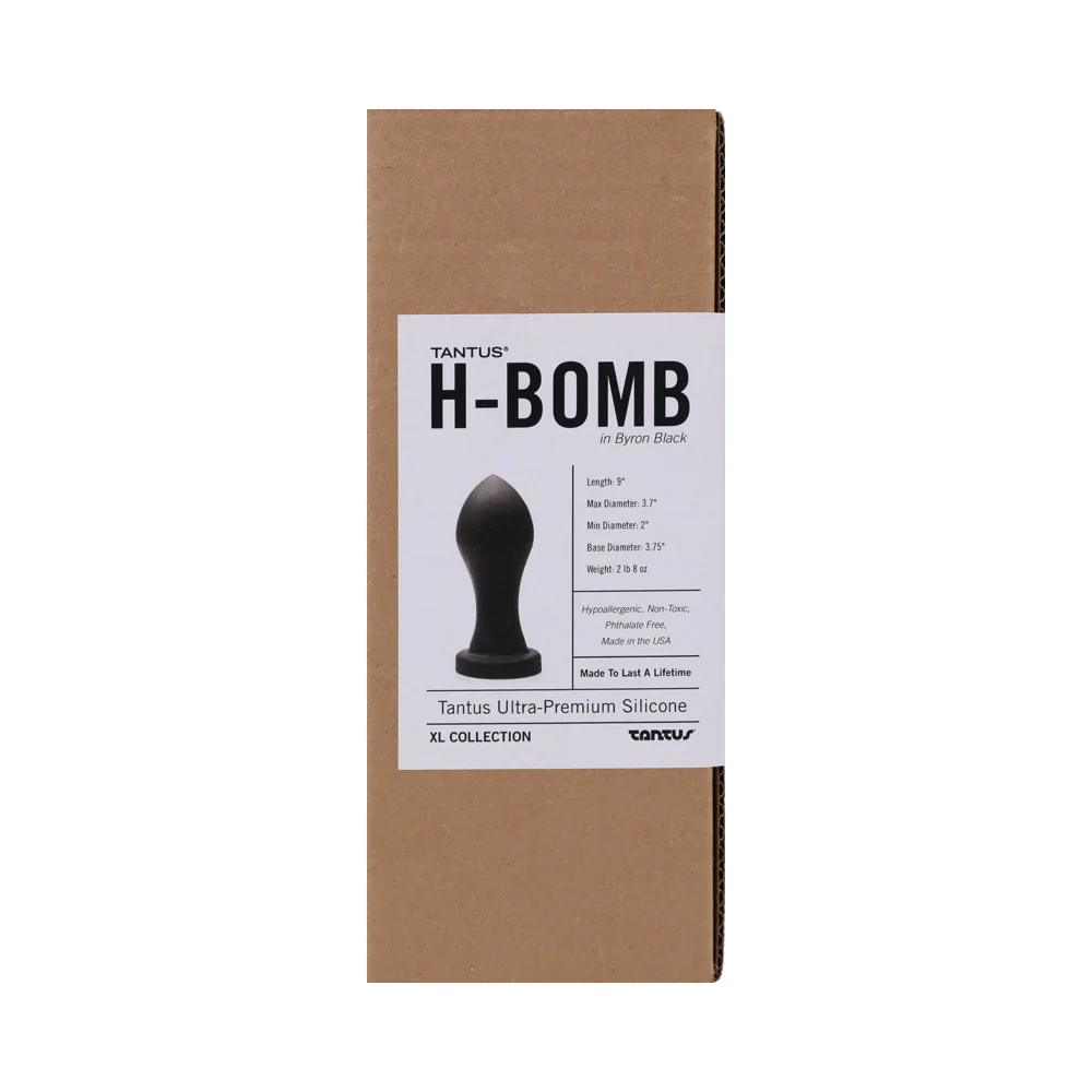 Tantus H-Bomb Dildo Onyx (Box) - Image 3