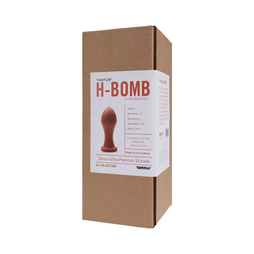 Tantus H-Bomb Dildo Ruby (Box) - Image 3