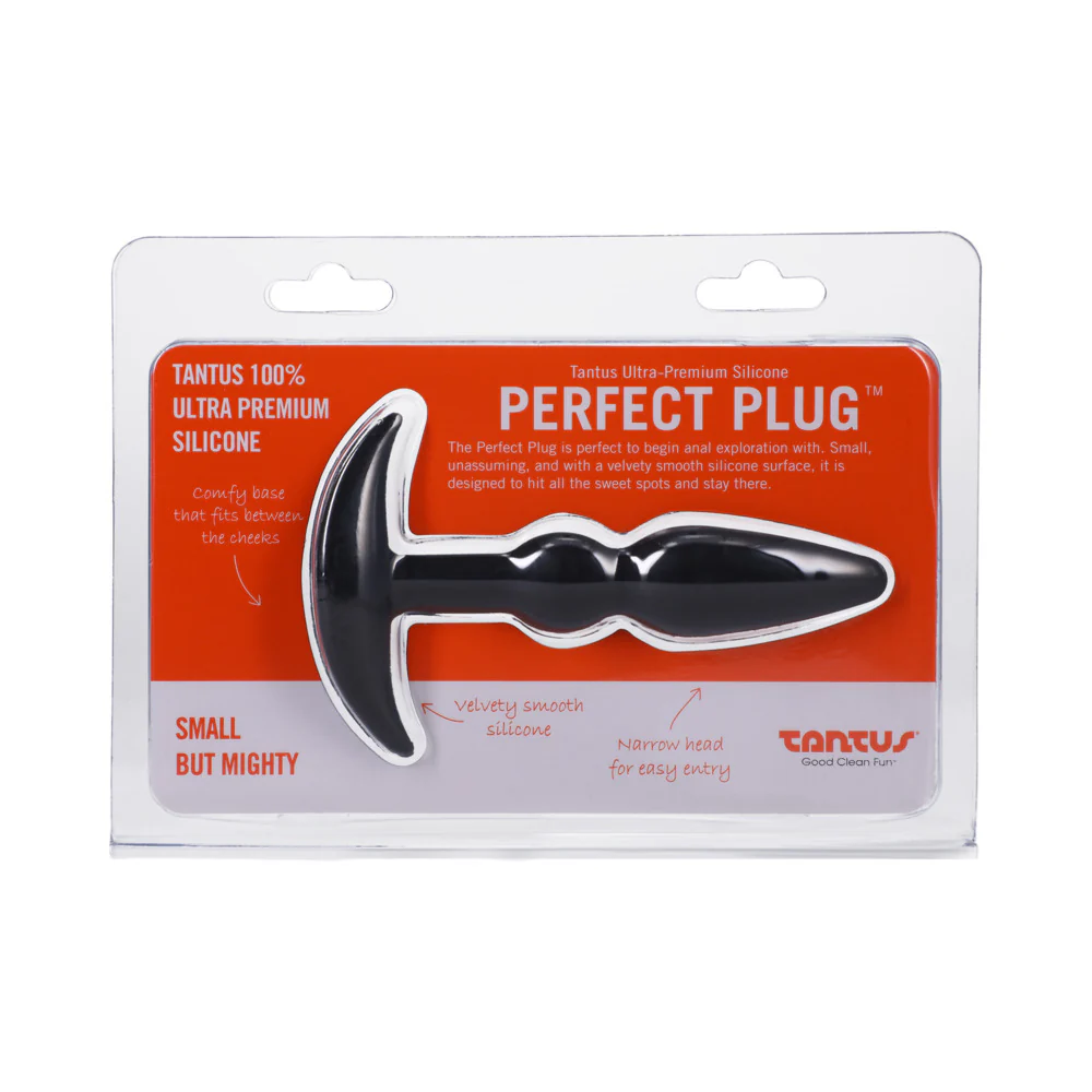 Tantus Perfect Plug Anal Plug Onyx