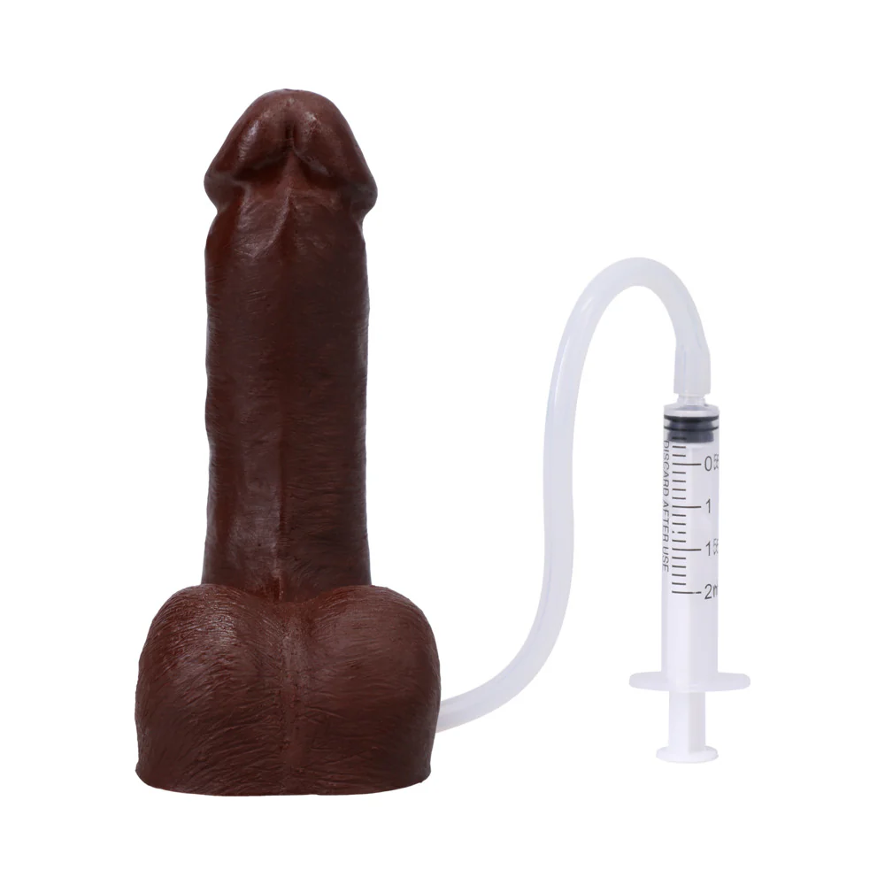 Tantus POP n' Play Squirting Packer Espresso - Image 3