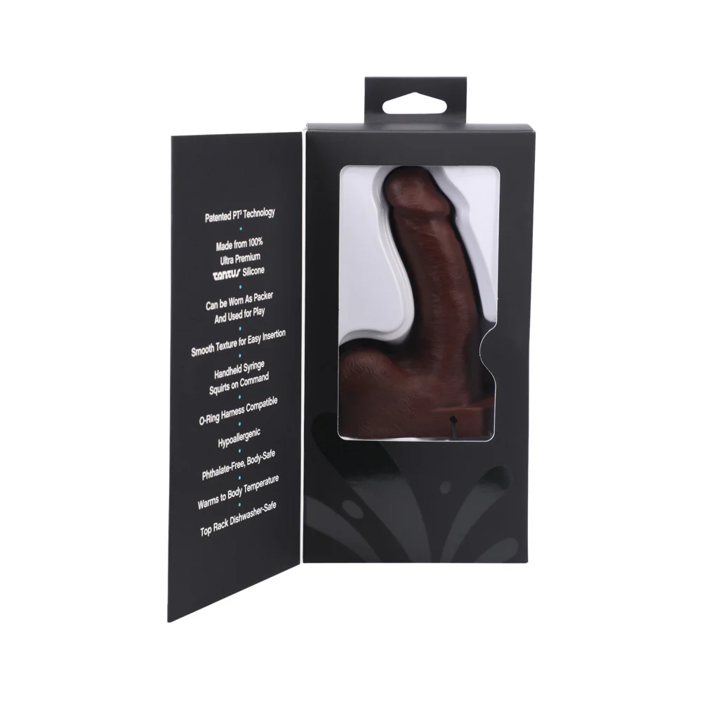 Tantus POP n' Play Squirting Packer Espresso - Image 8