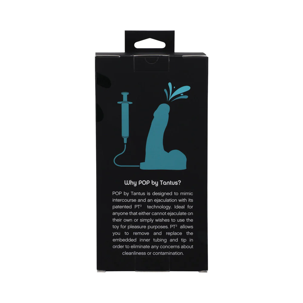 Tantus POP n' Play Squirting Packer Espresso - Image 9
