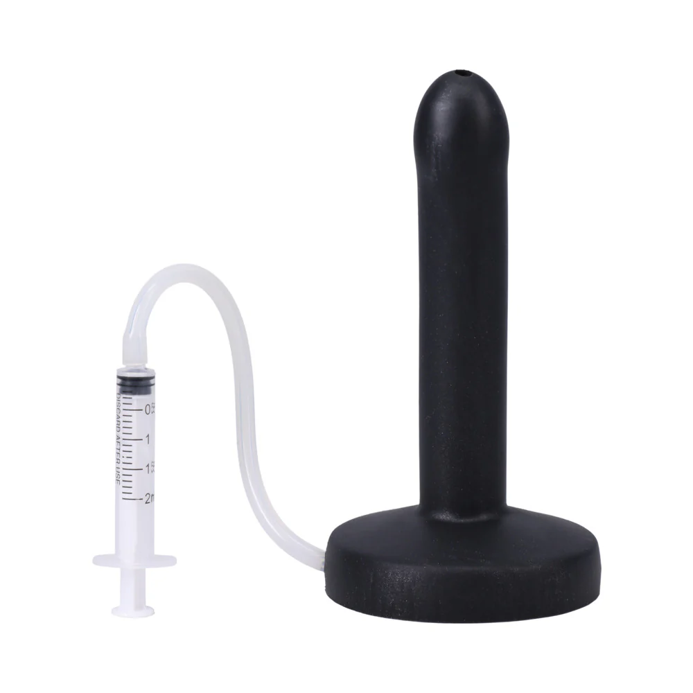 Tantus POP Slim Squirting Dildo Midnight (Bag) - Image 3