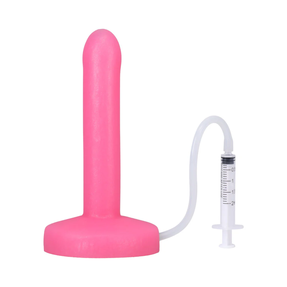 Tantus POP Slim Squirting Dildo Watermelon (Bag) - Image 4
