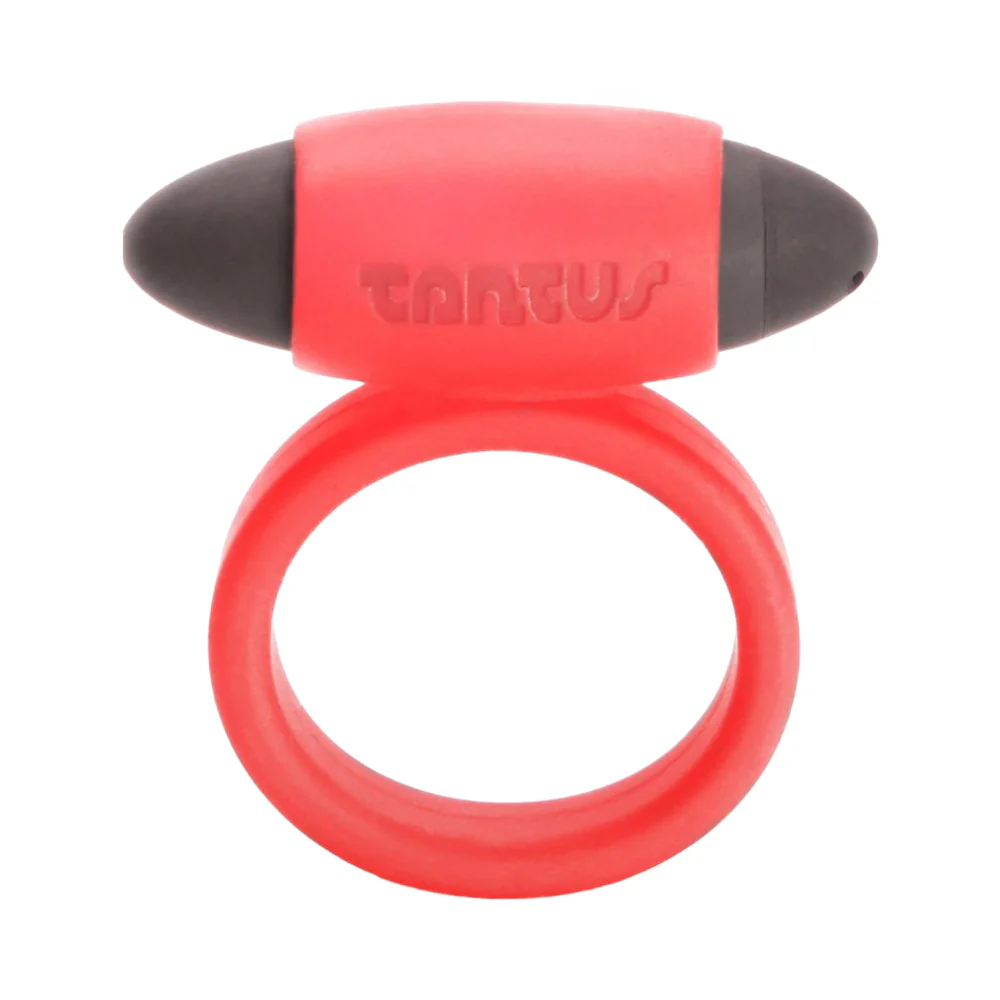 Tantus Soft Vibrating C-Ring Crimson (Bag)