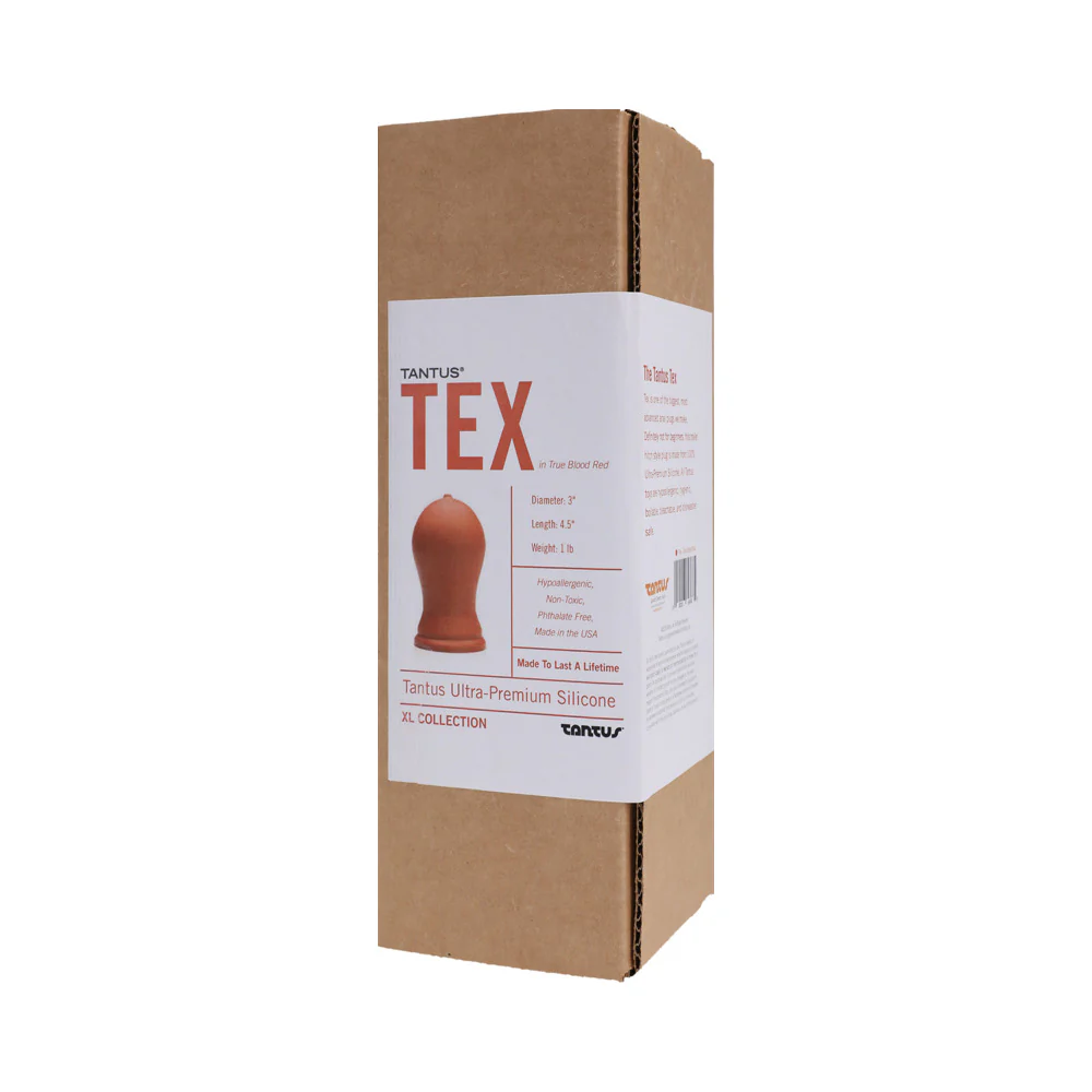 Tantus Tex Anal Plug Ruby (Box) - Image 3