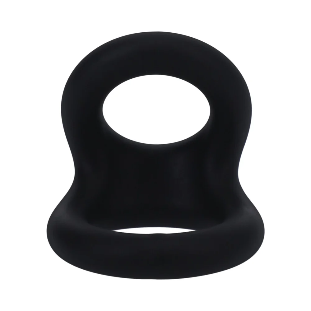 Tantus Uplift C-Ring Cock and Ball Sling Onyx - Image 2