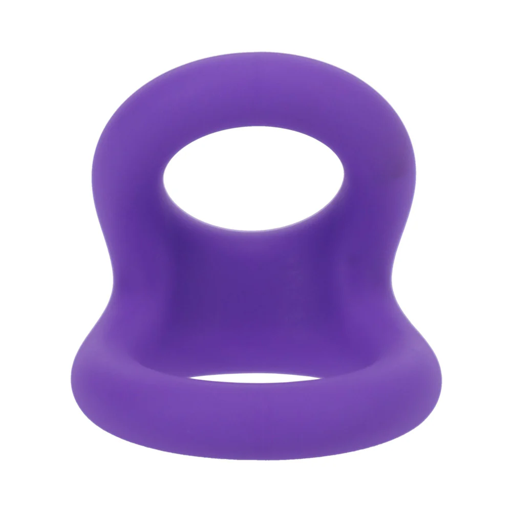 Tantus Uplift C-Ring Cock and Ball Sling Lilac - Image 2