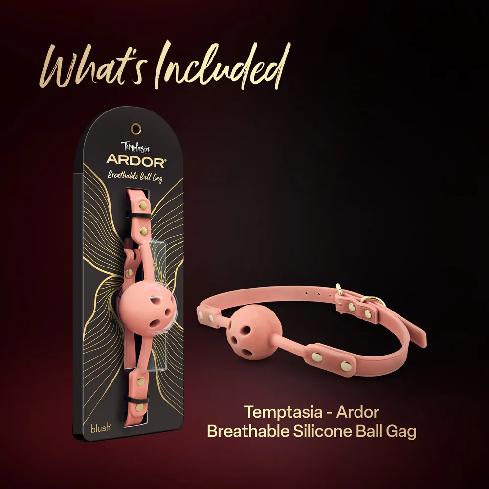 Temptasia Ardor Ball Gag Pink - Image 14