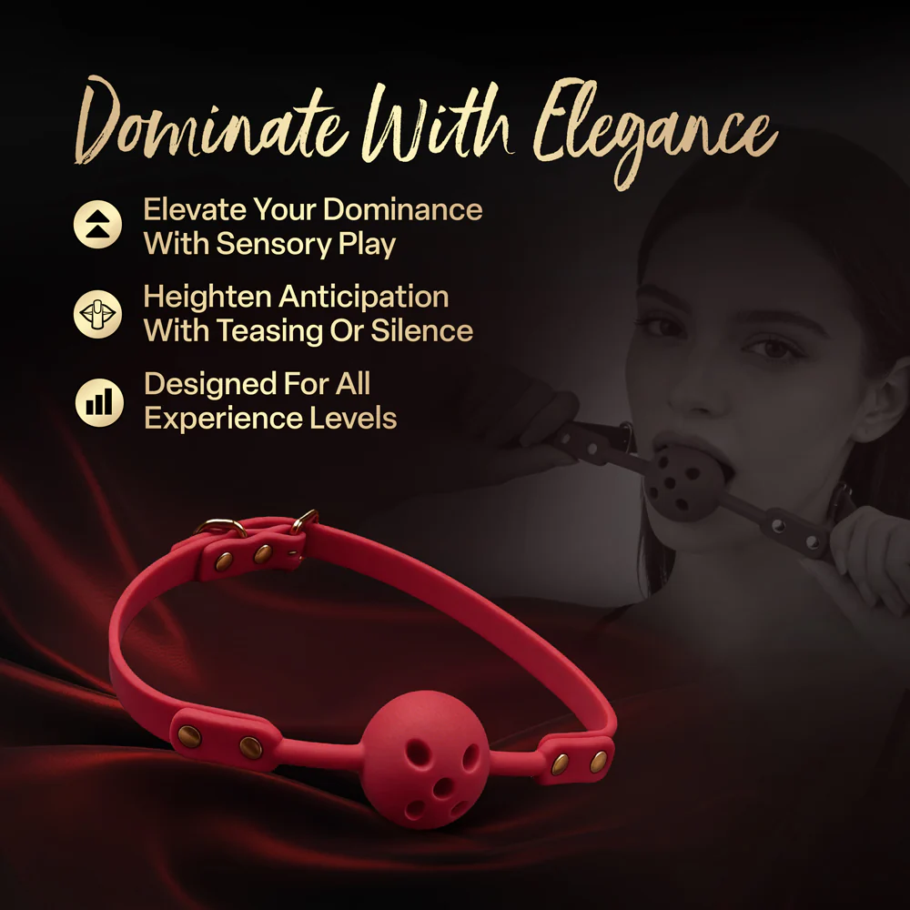 Temptasia Ardor Ball Gag Red - Image 12