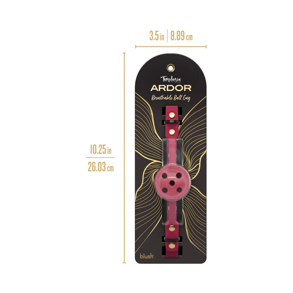 Temptasia Ardor Ball Gag Red - Image 16