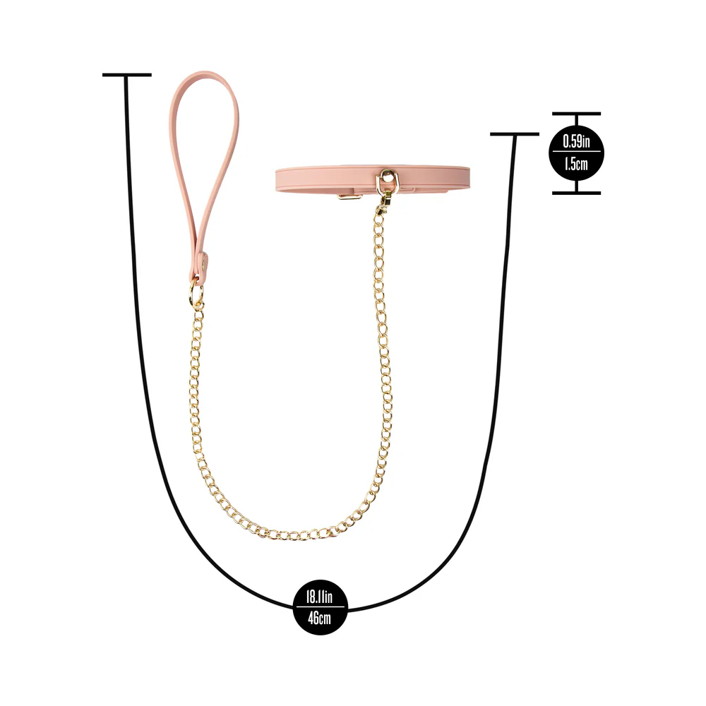 Temptasia Ardor Collar & Leash Pink - Image 8