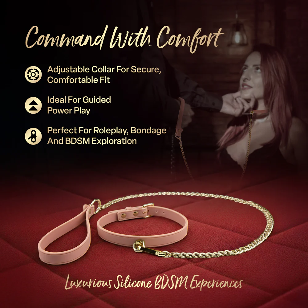 Temptasia Ardor Collar & Leash Pink - Image 9
