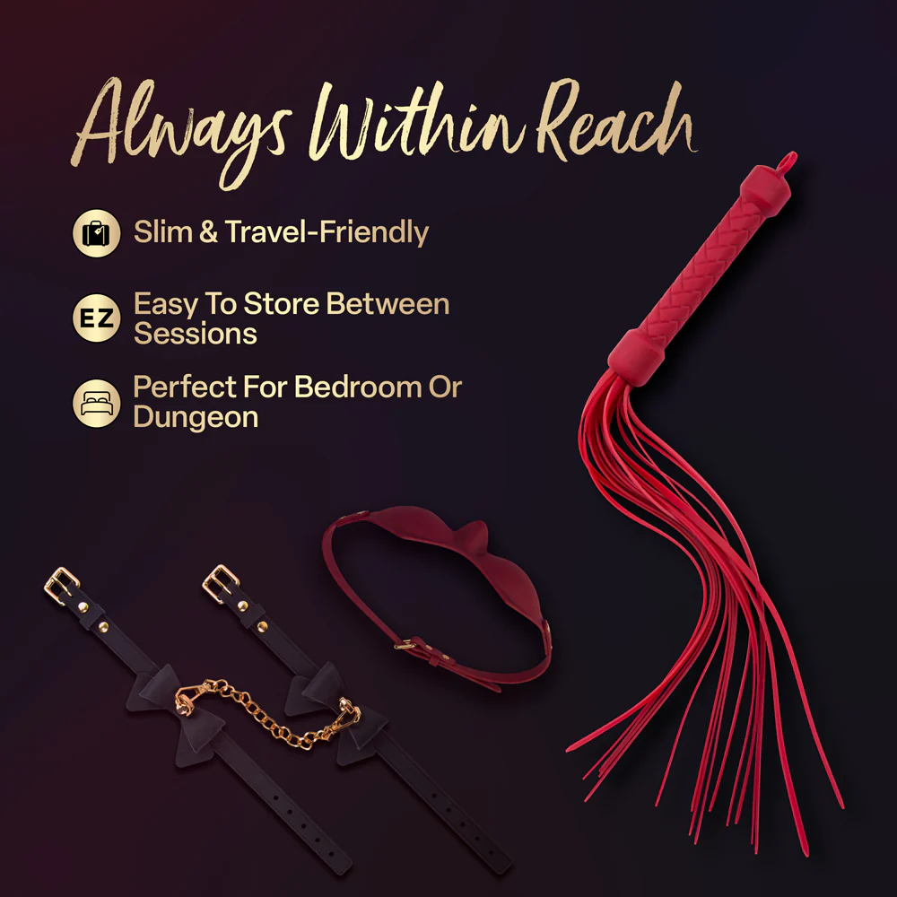 Temptasia Ardor Flogger Red - Image 13