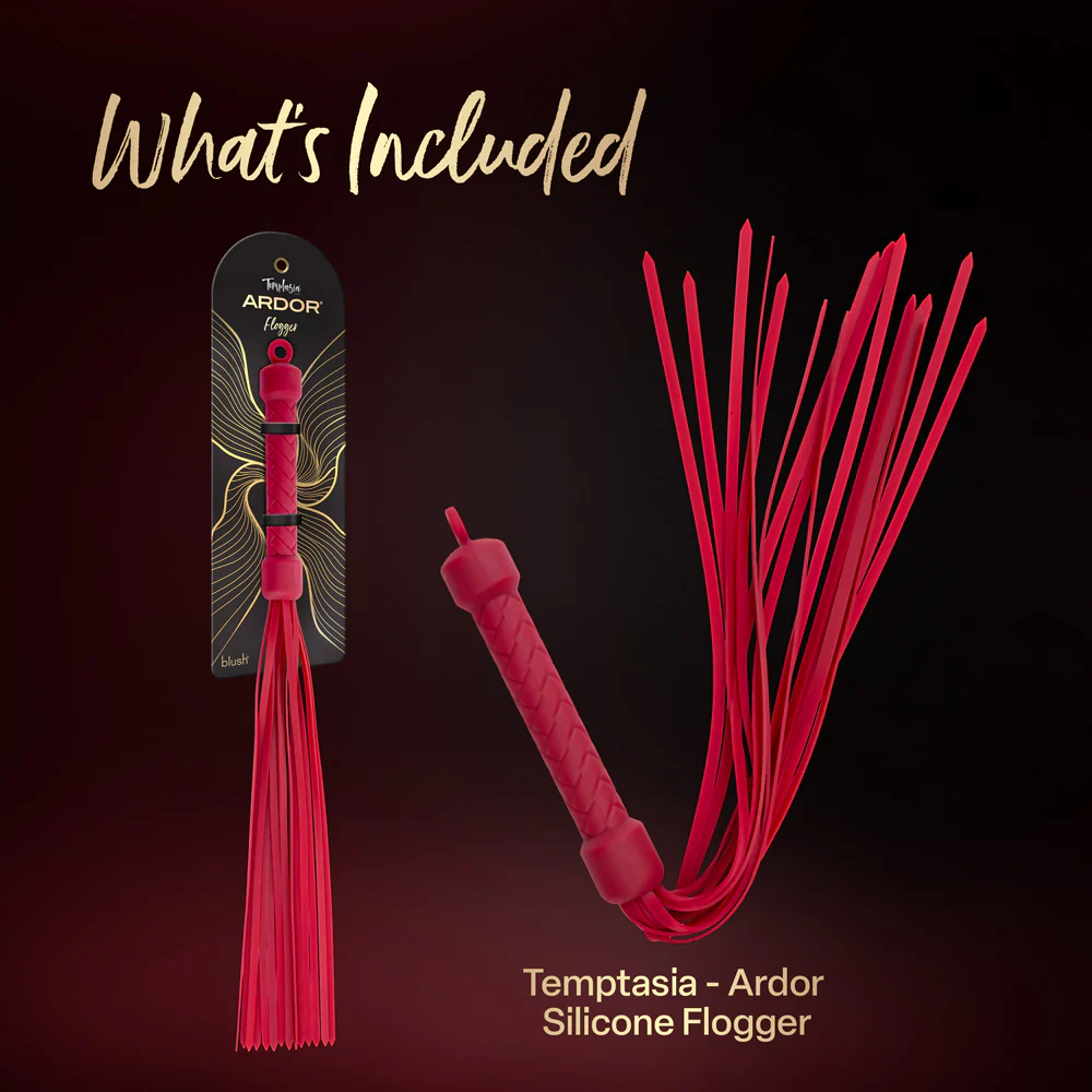 Temptasia Ardor Flogger Red - Image 14