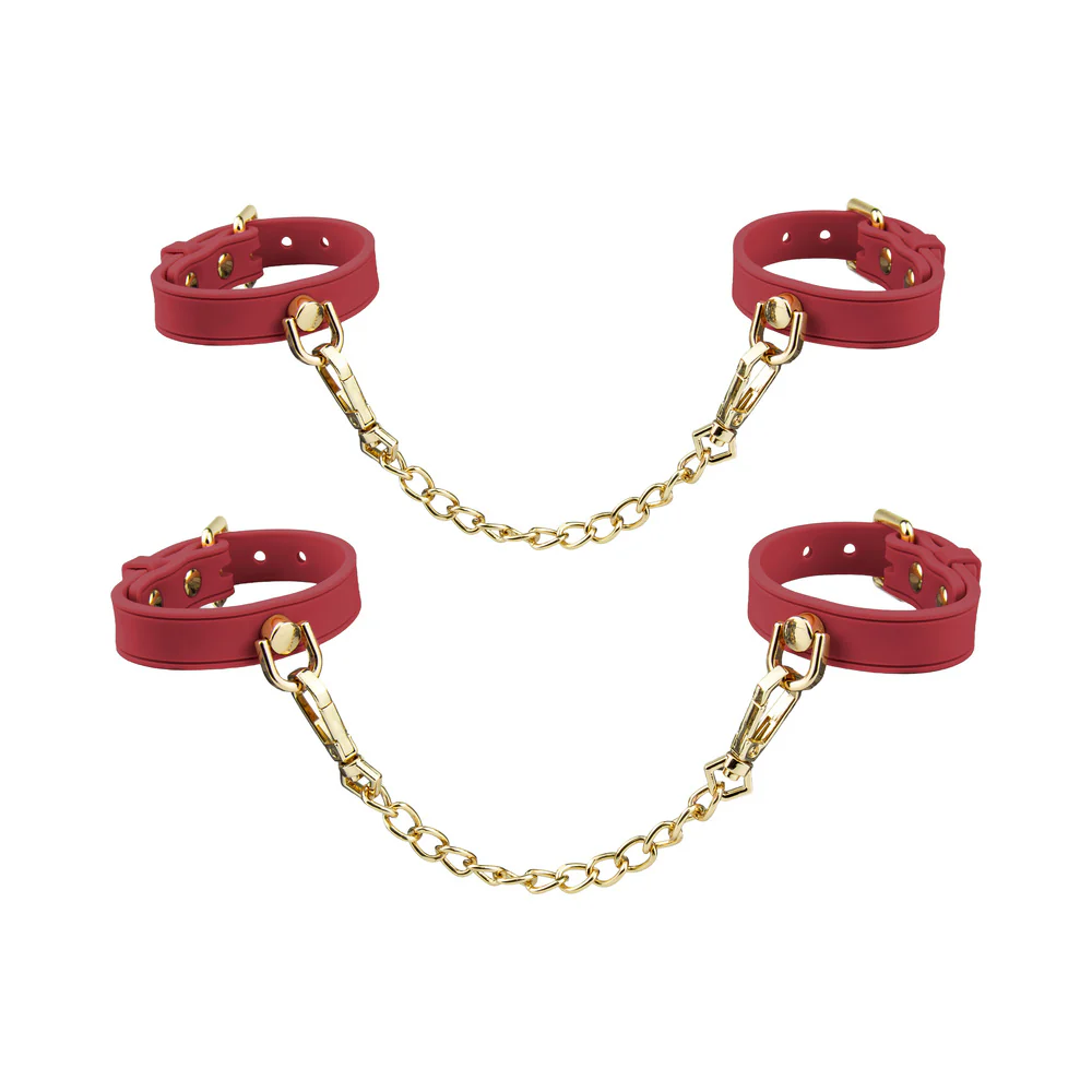 Temptasia Ardor Wrist & Ankle Restraints Red - Image 6