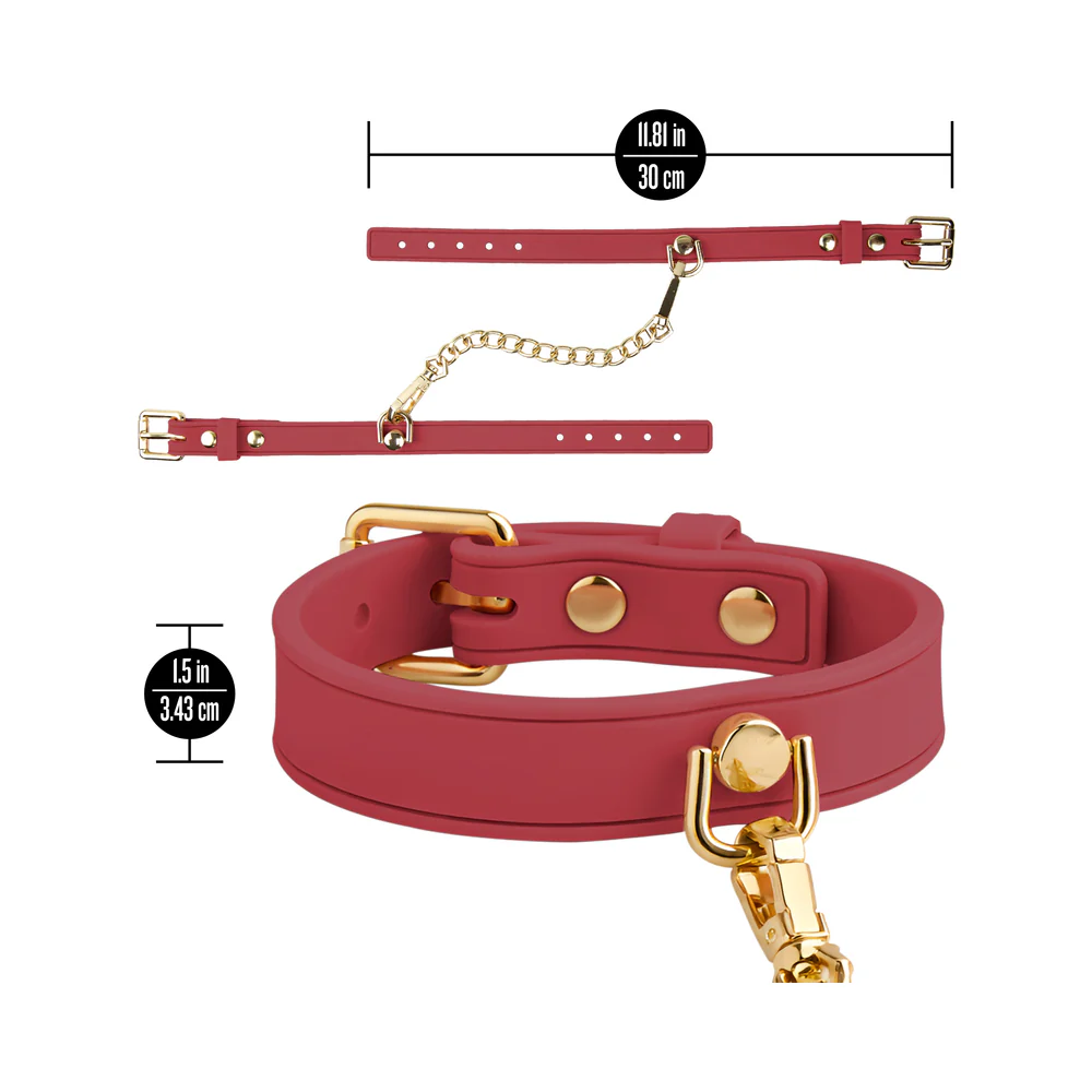 Temptasia Ardor Wrist & Ankle Restraints Red - Image 8