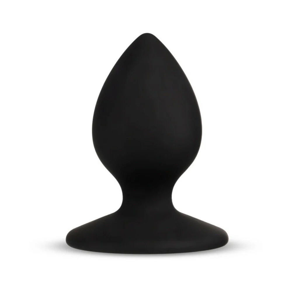 Temptasia 'Slut' Silicone Anal Plug Black - Image 2