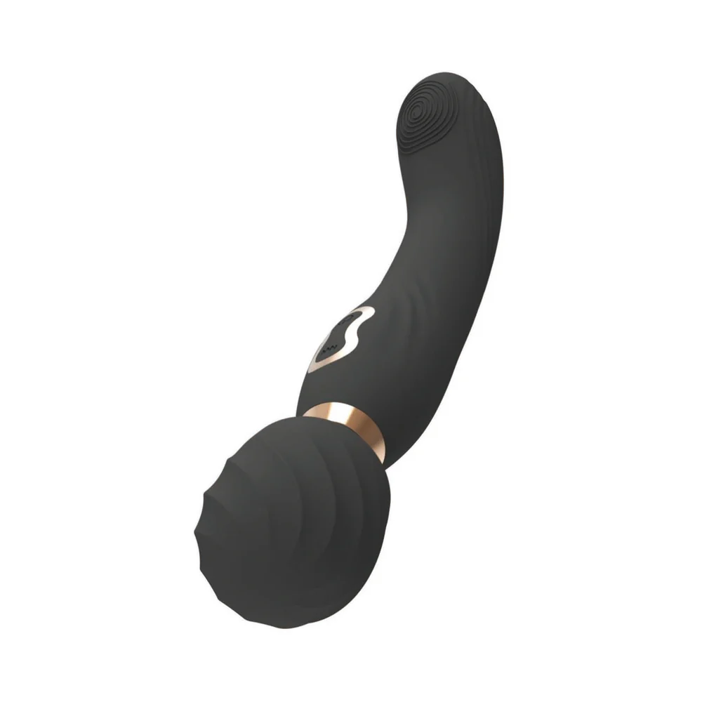 The Beat Dual Pleasure Wand Black - Image 4