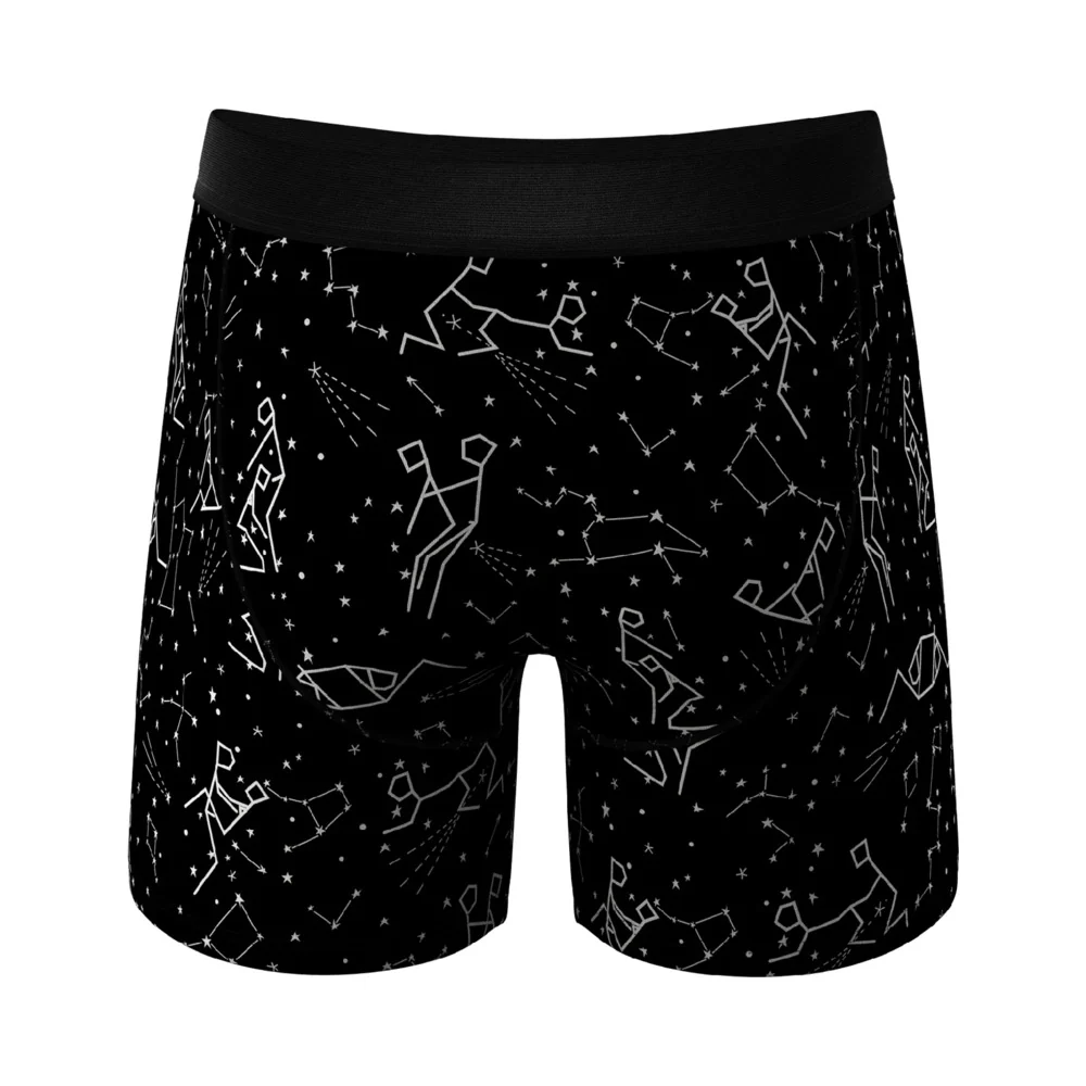 Shinesty The Big Bang Glow-in-the-Dark Constellation Ball Hammock Pouch Underwear with Fly XS - Image 3