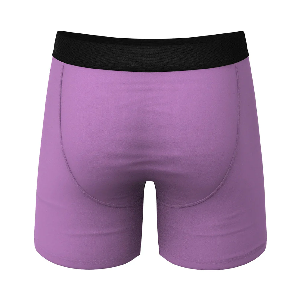 Shinesty The Double Entendre Eggplant Ball Hammock Pouch Underwear with Fly L - Image 3