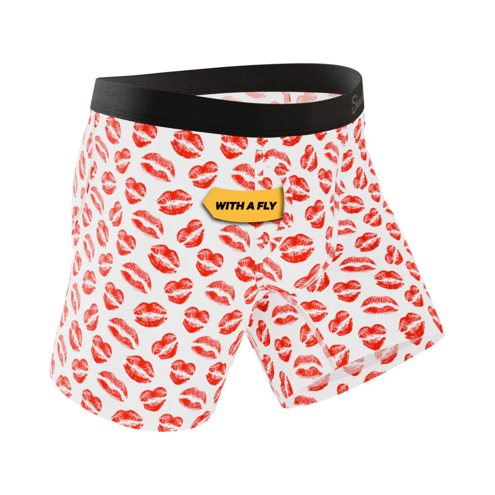 Shinesty The Pucker Up Lipstick Kiss Ball Hammock Pouch Underwear with Fly 2XL - Image 2