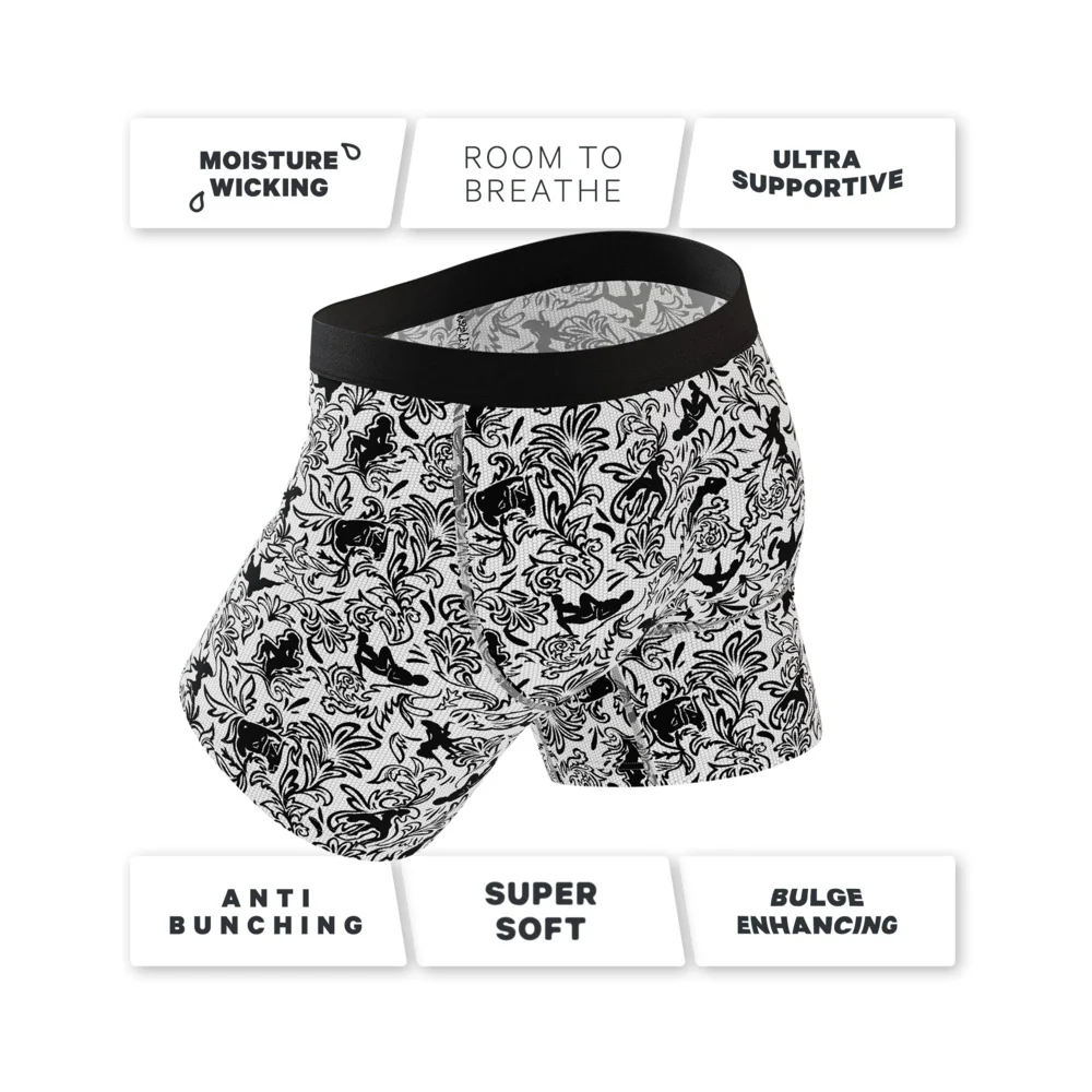 Shinesty The Racy & Lacy Provocative Lace Ball Hammock Pouch Underwear with Fly L - Image 4