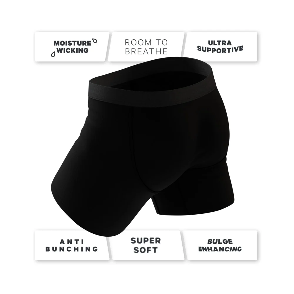 Shinesty The Rear View Size Warning Ball Hammock Pouch Underwear M - Image 4