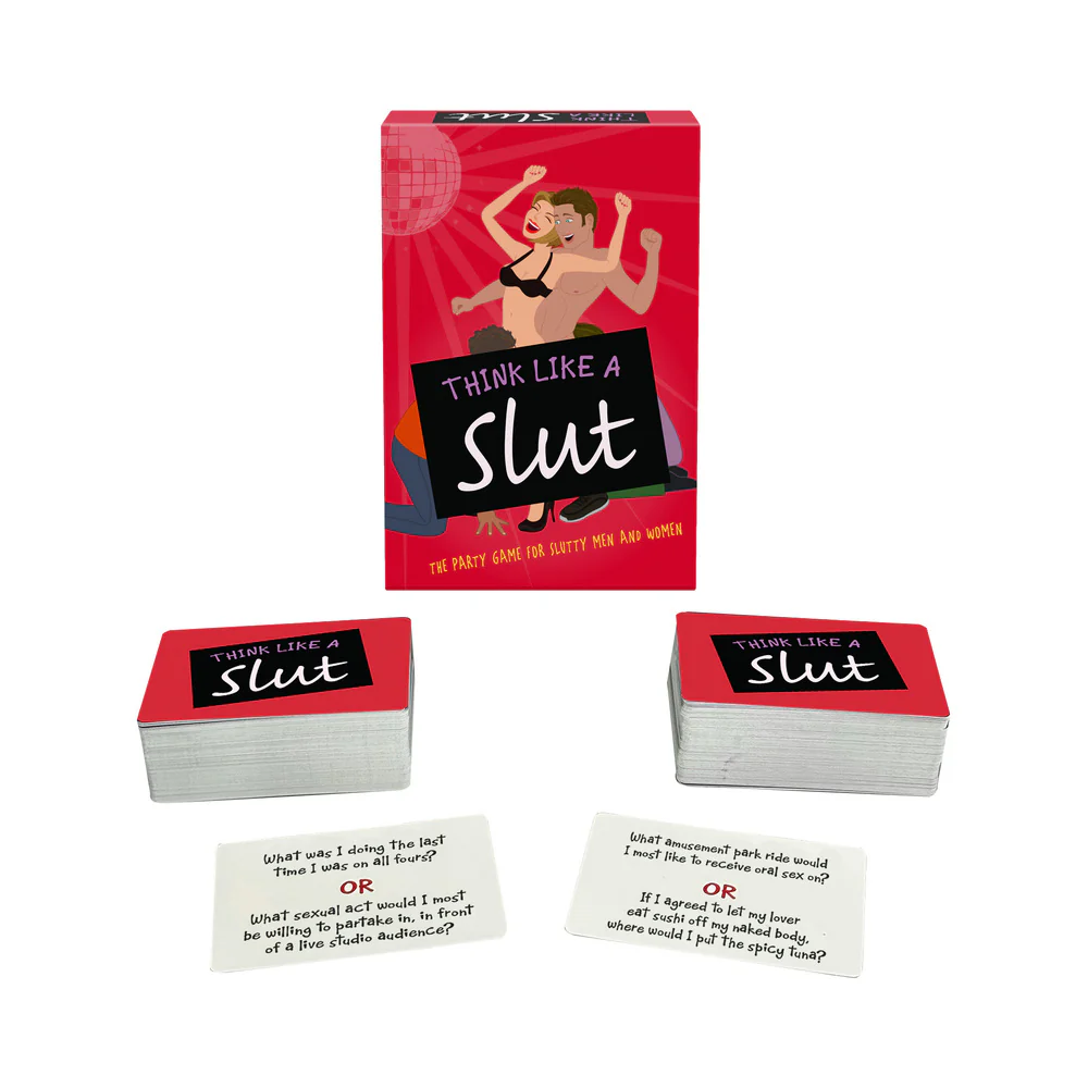 Think Like A Slut Card Game