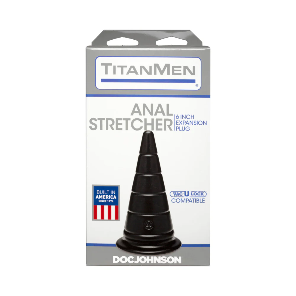 TitanMen - Anal Stretcher - 6 inches Black - Image 4