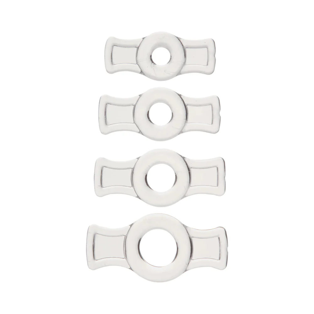 TitanMen - Cock Ring Set Clear - Image 2