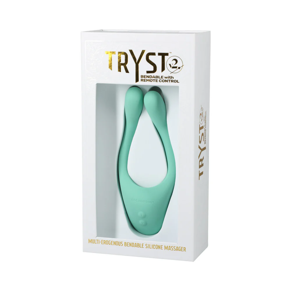 TRYST V2 Bendable Multi Erogenous Zone Massager with Remote Mint - Image 6