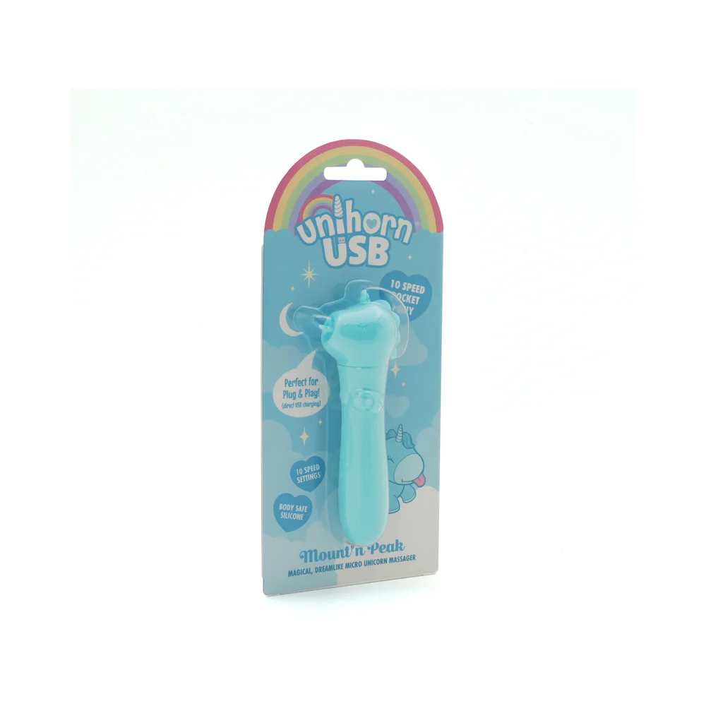 Unihorn USB Bullet Mount'n Peak Blue