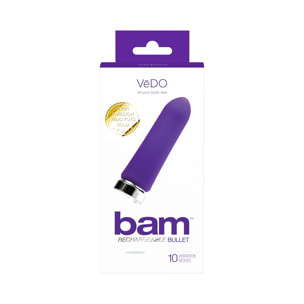 VeDO Bam Rechargeable Bullet - Into You Indigo - Image 4