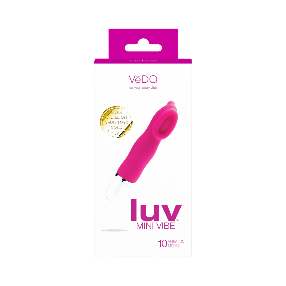 VeDO Luv Mini Vibe Hot In Bed Pink - Image 6