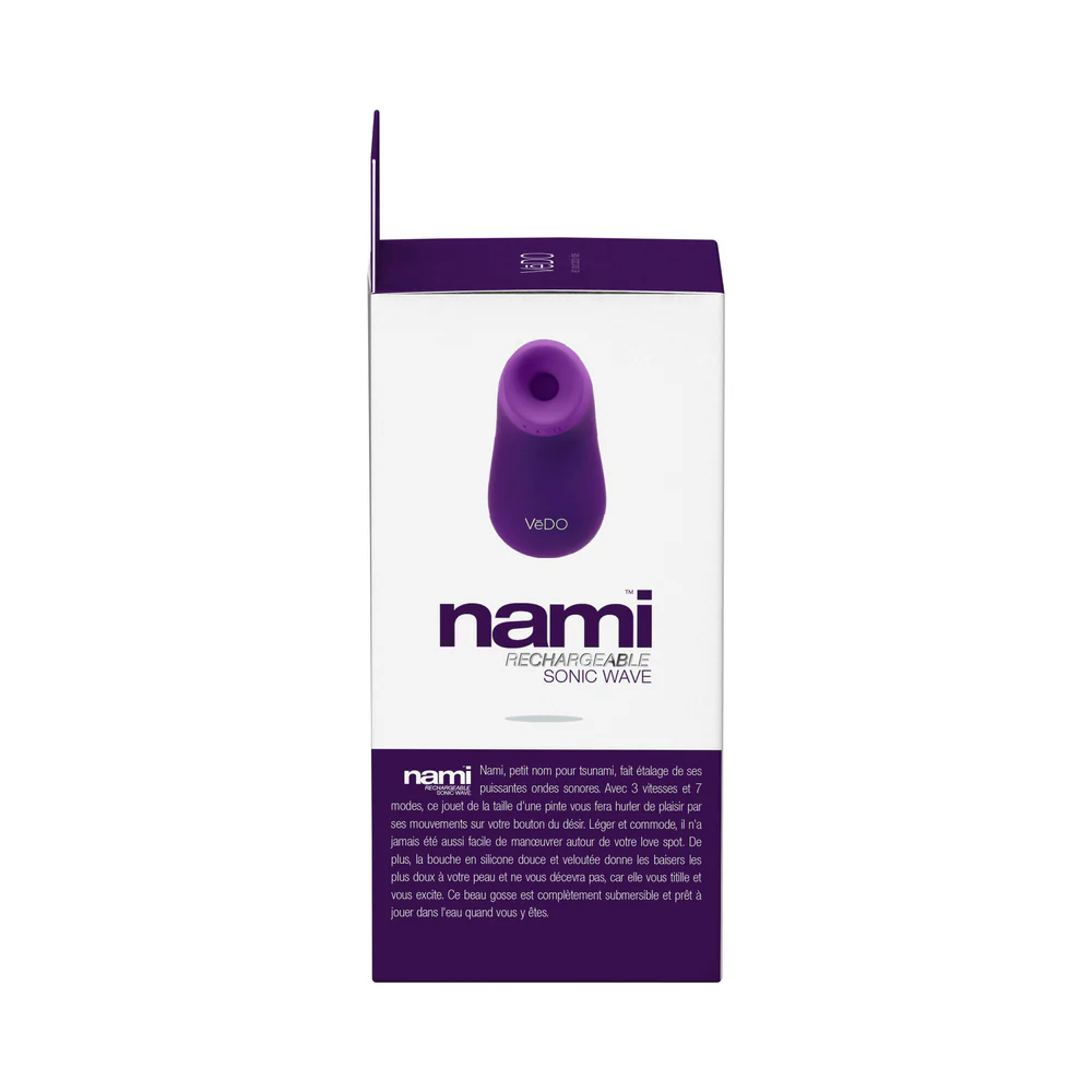Vedo Nami Rechargeable Sonic Vibe Deep Purple - Image 7