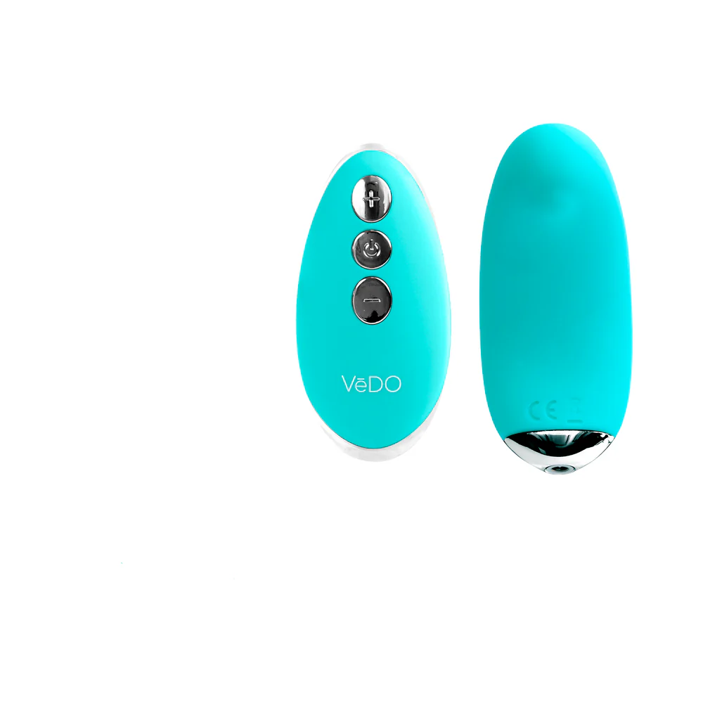VeDO Niki Rechargeable Panty Vibe Tease Me Turquoise - Image 2