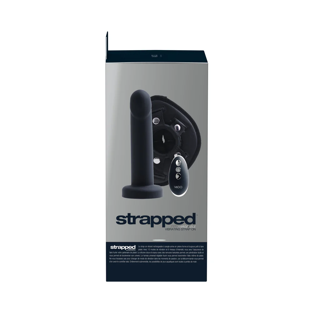 Vedo Strapped Rechargeable Strap-On Just Black - Image 6