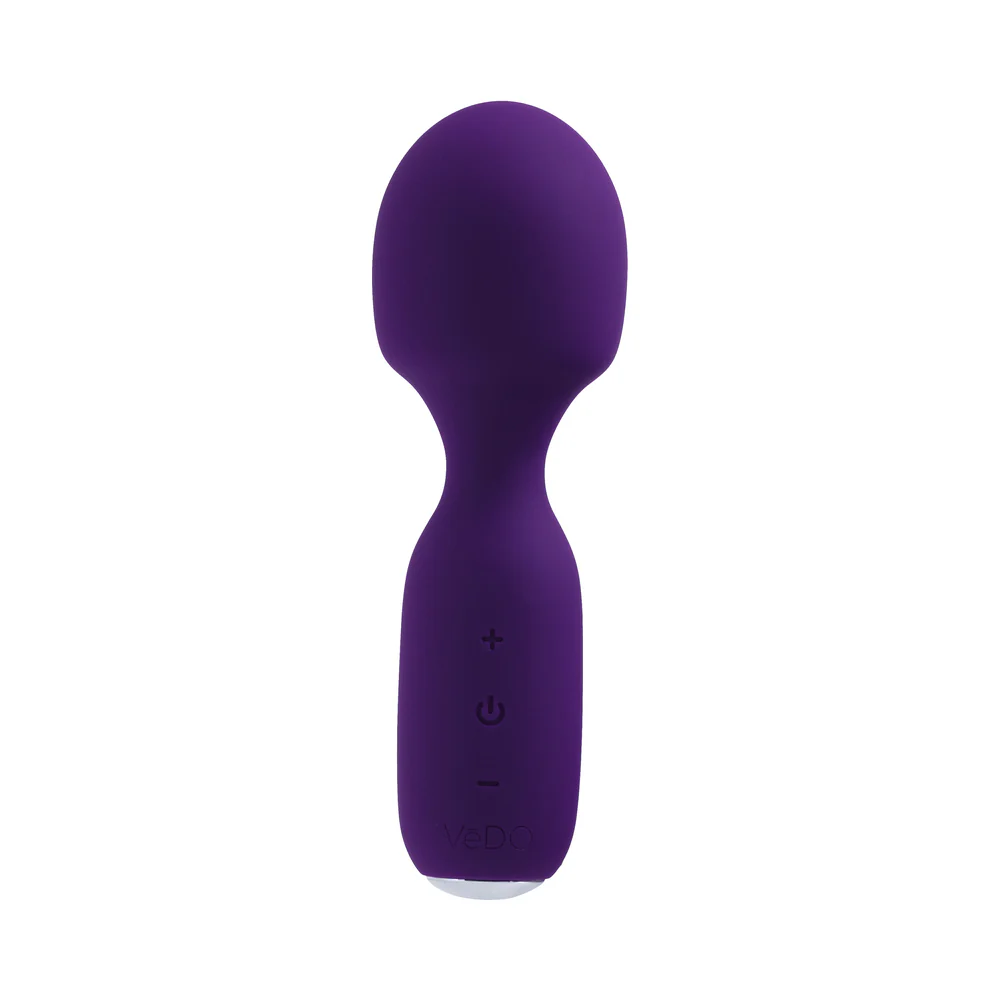 Vedo Wini Rechargeable Mini Wand Deep Purple - Image 2