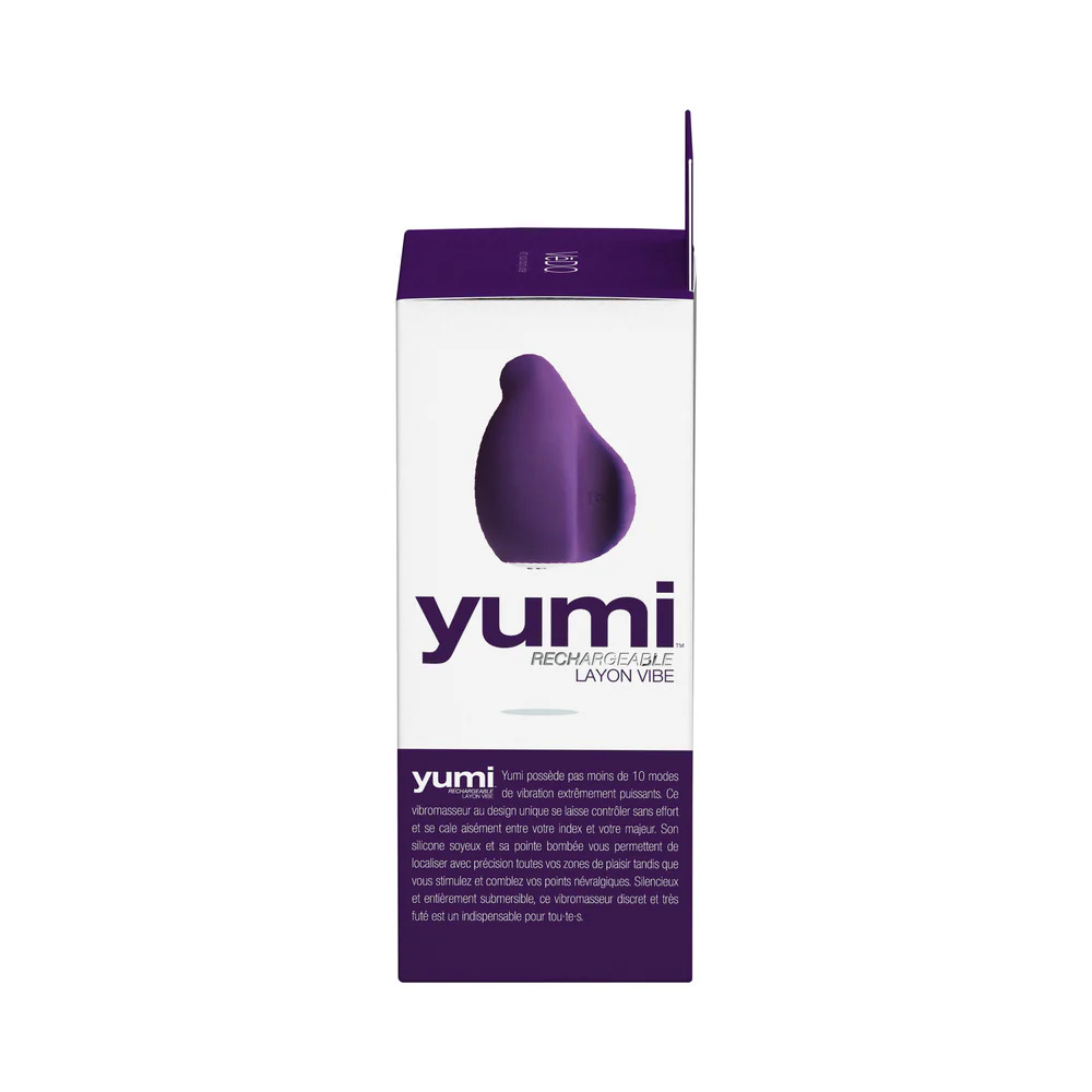 VeDO Yumi Rechargeable Finger Vibe - Deep Purple - Image 6