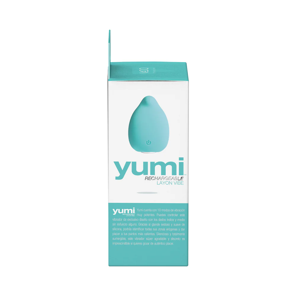 VeDO Yumi Rechargeable Finger Vibe - Tease Me Turquoise - Image 7