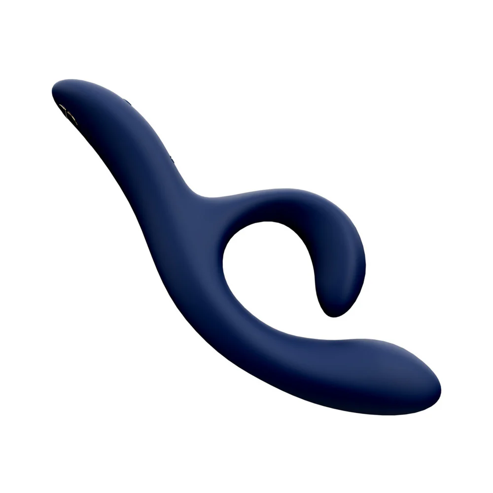 We-Vibe Nova 2 Rechargeable Flexible Silicone Rabbit Vibrator Midnight Blue - Image 6