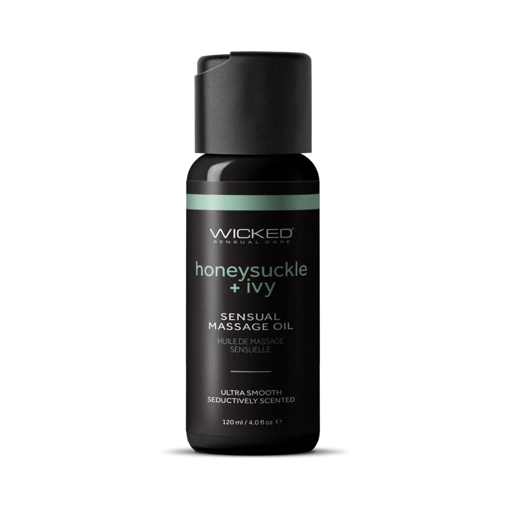 Wicked Honeysuckle+Ivy Massage Oil 4 oz.