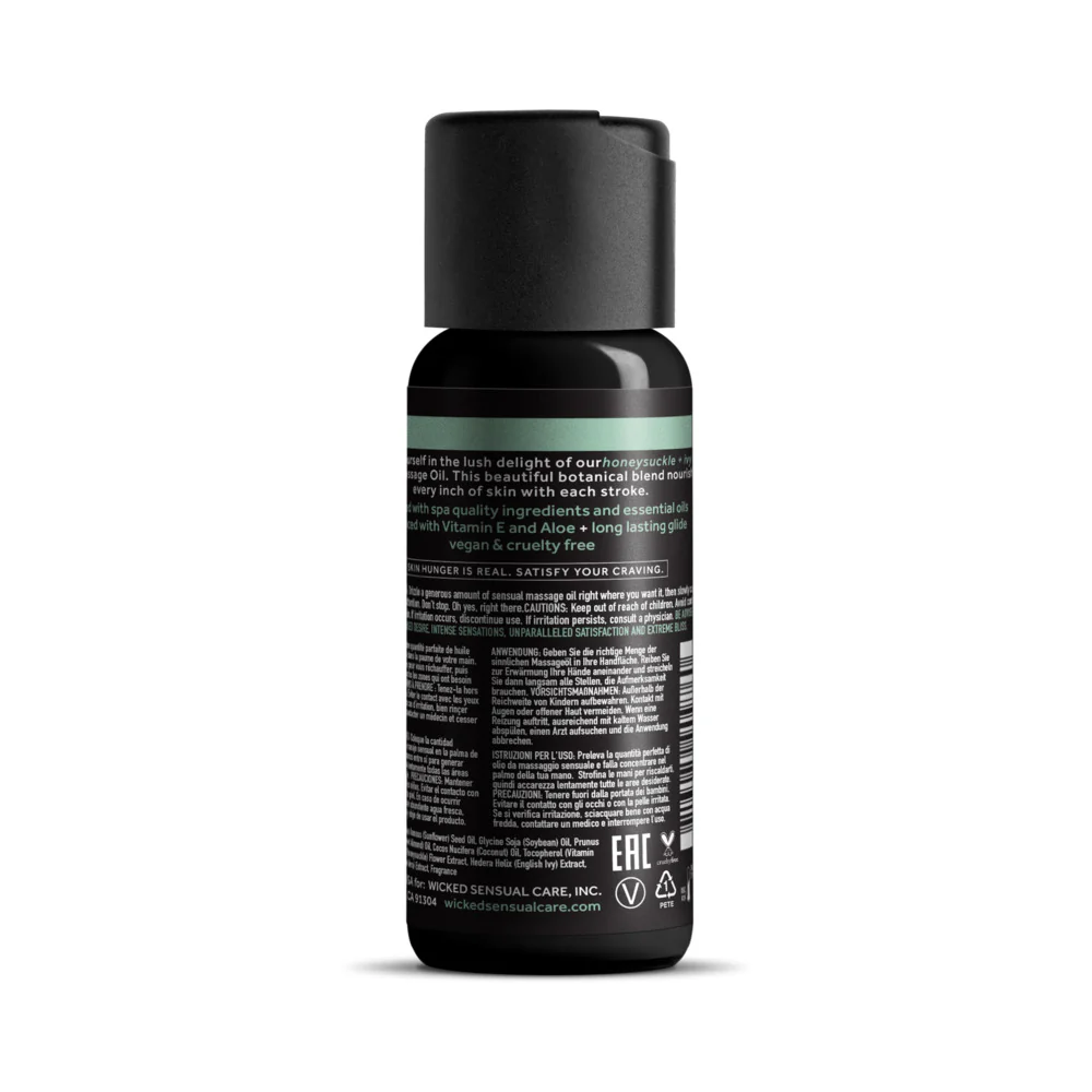 Wicked Honeysuckle+Ivy Massage Oil 4 oz. - Image 2