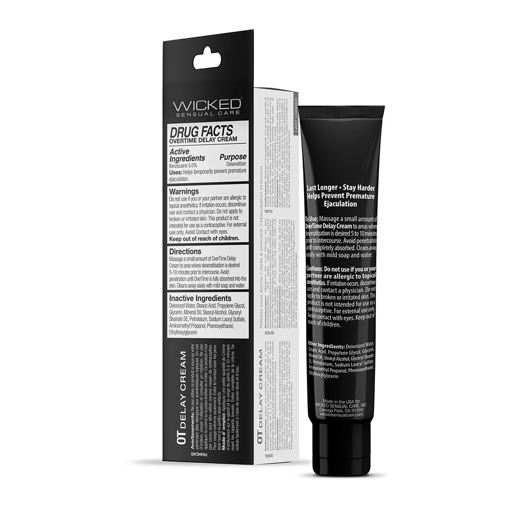 Wicked Overtime Delay Cream 1 oz. - Image 4