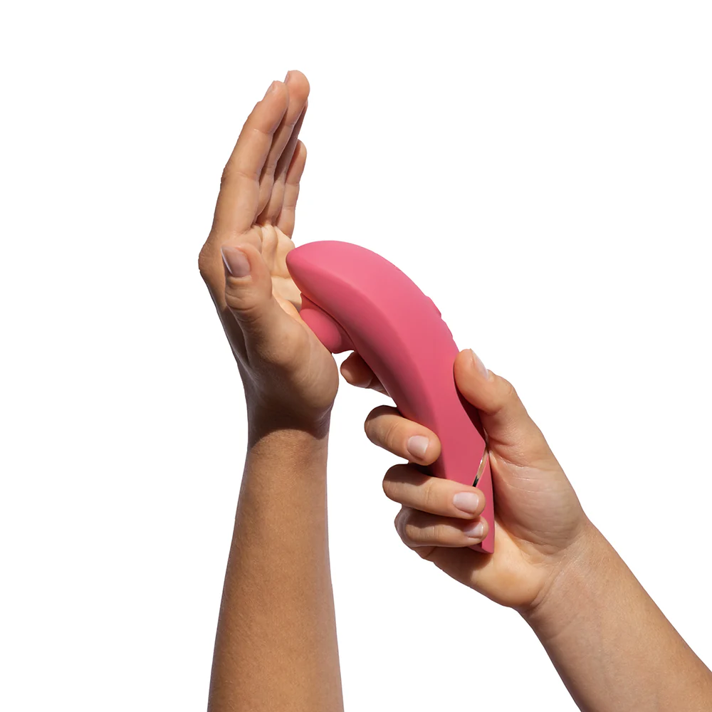 Womanizer Premium 2 Rechargeable Silicone Luxurious Pleasure Air Clitoral Stimulator Raspberry - Image 9