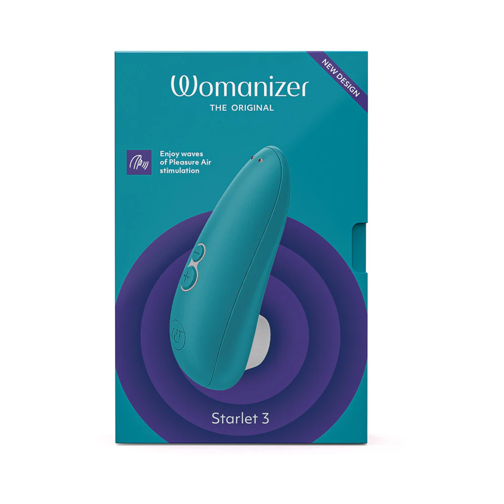 Womanizer Starlet 3 Rechargeable Silicone Compact Pleasure Air Clitoral Stimulator Turquoise - Image 12