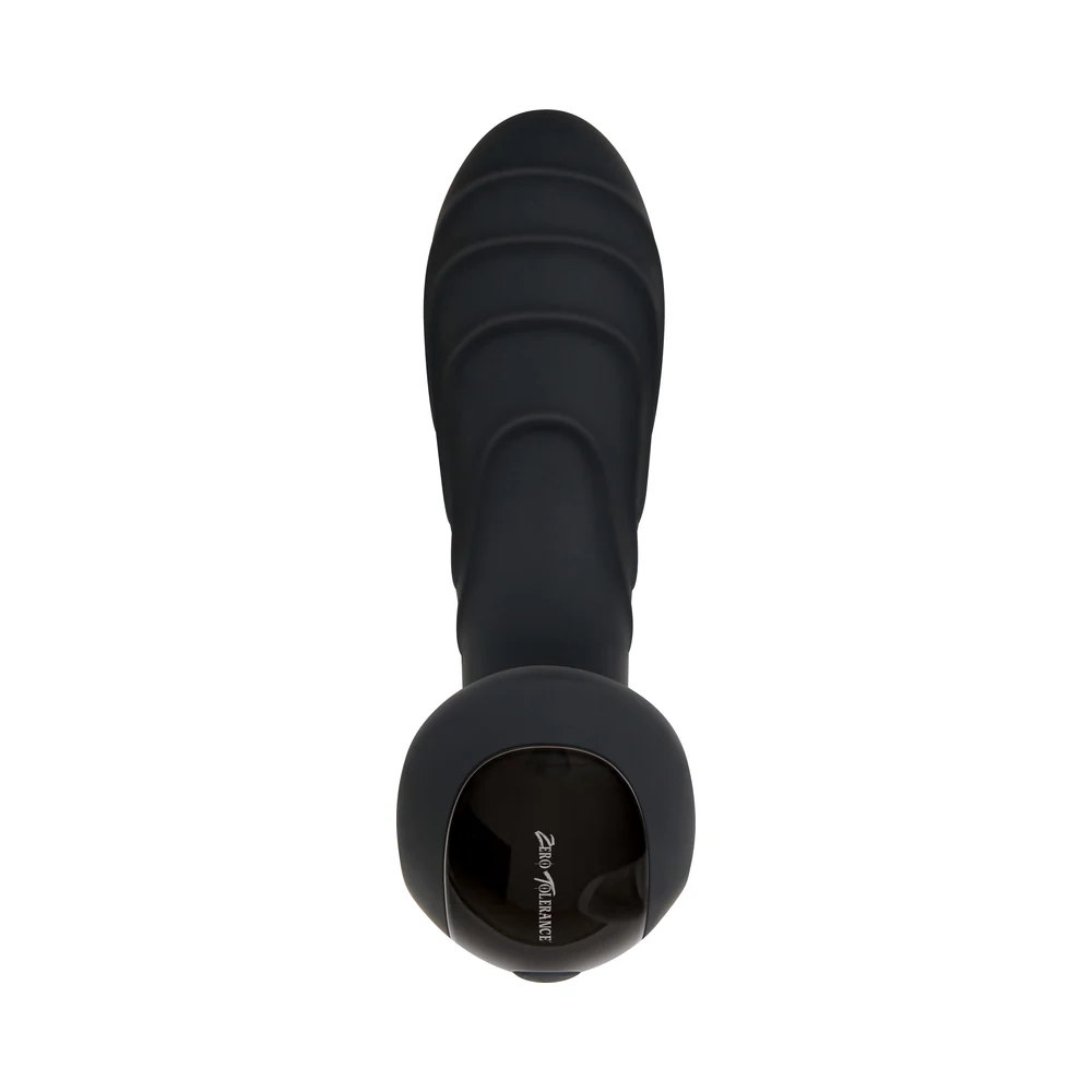 Zero Tolerance The Gentleman Rechargeable Vibrating Silicone Prostate Massager Black - Image 5