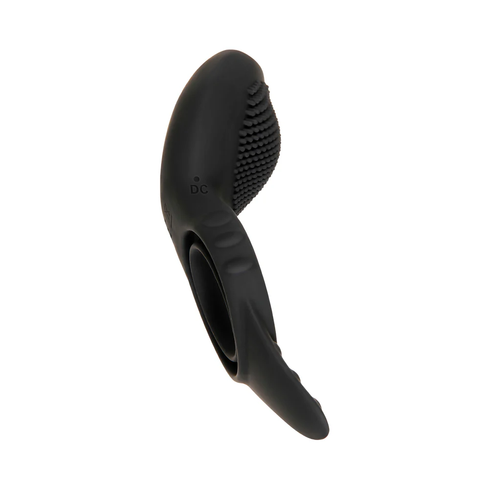 Zero Tolerance Mr. Flicker Remote-Controlled Flicking Tongue Vibrating Cockring Black - Image 13