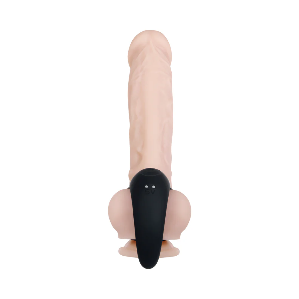 Zero Tolerance Vibrating Ball Cradle Rechargeable Remote-Controlled Silicone Cockring Black - Image 14
